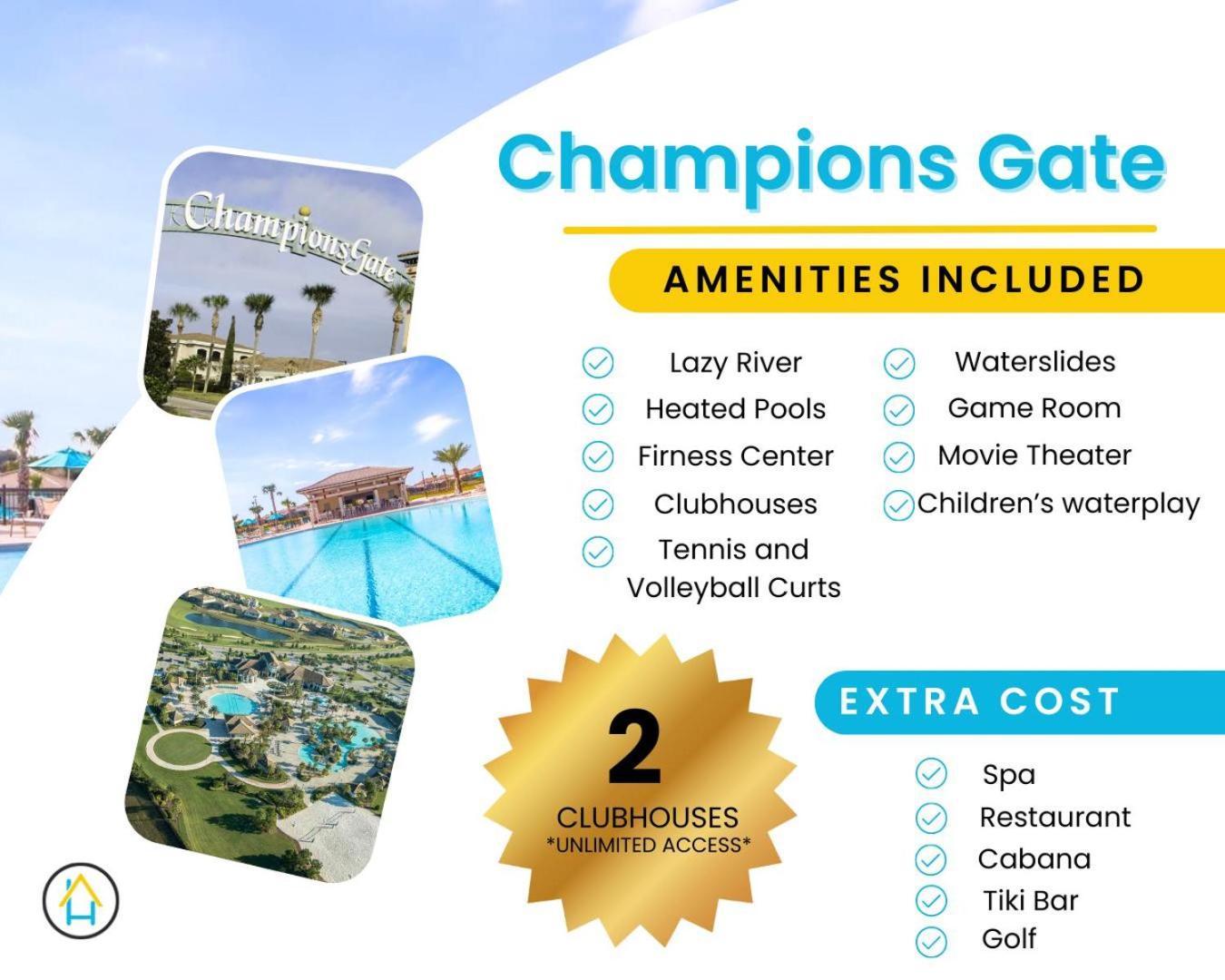 Superb Thematic 2Br Condo With 2 Clubhouses Kissimmee Dış mekan fotoğraf